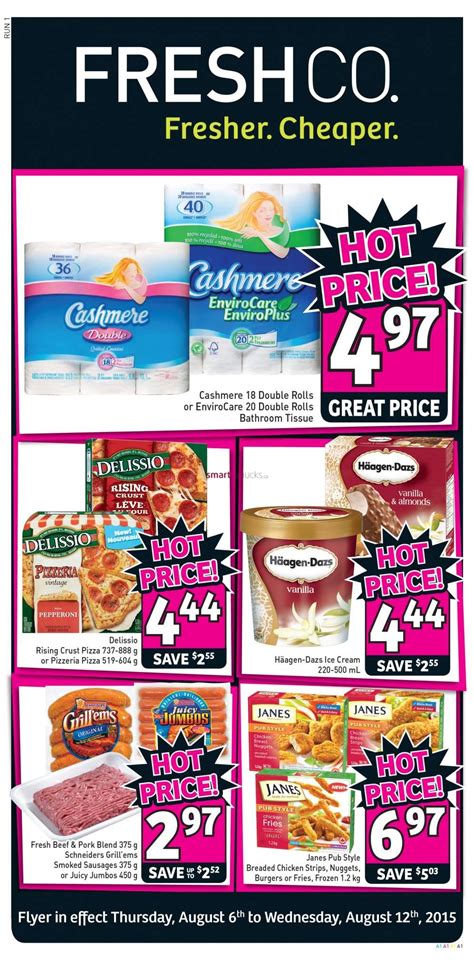 Sep 16, 2022 SmartCanucks Official Hot Canadian Deals and Coupons to go With Flyer Savings September 15th 21st September 16th, 2022 Anne Dougherty Canadian Deals & Coupons To save yourself a few dollars this week, be sure to take a look at our list of hot deals, where we have also matched up coupons that are out there with some of the great sale prices. . Flyers smartcanucks